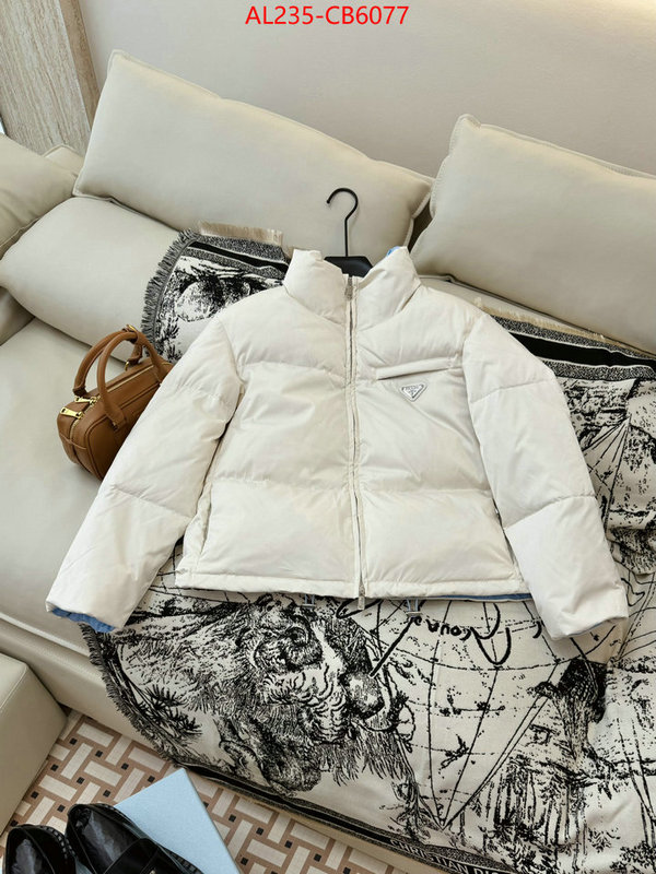 Down jacket Women-Prada replica best ID: CB6077 $: 235USD