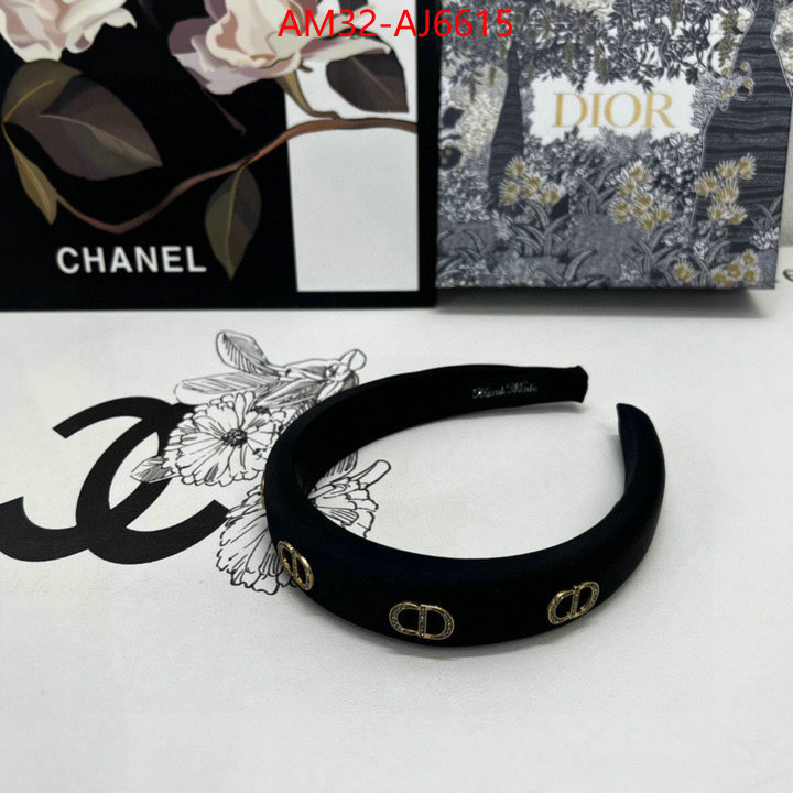 Hair band-Dior best designer replica ID: AJ6615 $: 32USD