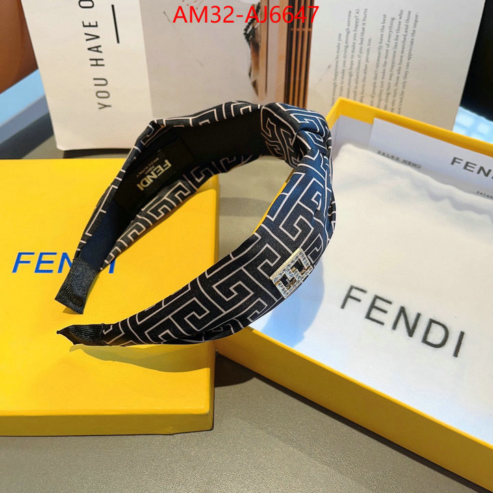 Hair band-Fendi wholesale imitation designer replicas ID: AJ6647 $: 32USD