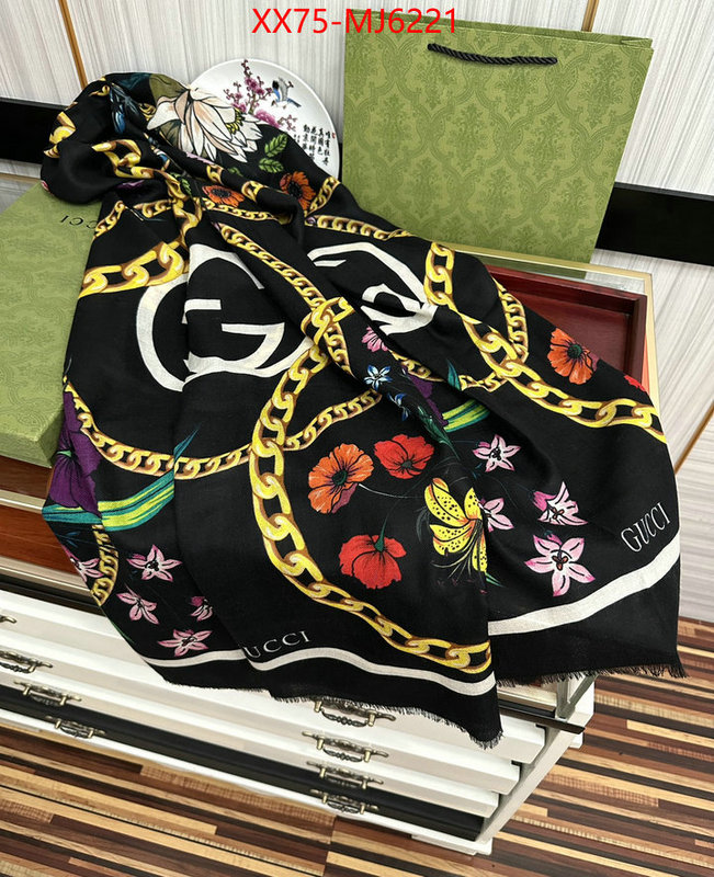 Scarf-Gucci 2024 replica wholesale cheap sales online ID: MJ6221 $: 75USD