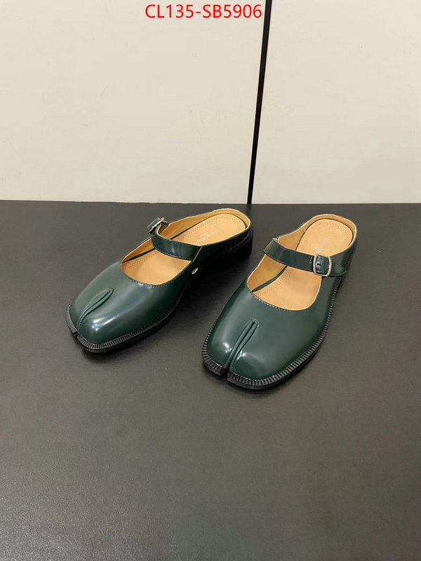 Women Shoes-Maison Margiela how to start selling replica ID: SB5906 $: 135USD