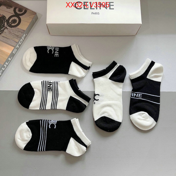 Sock-CELINE perfect ID: LV3595 $: 32USD