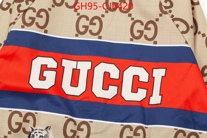 Clothing-Gucci cheap online best designer ID: CJ6420 $: 95USD