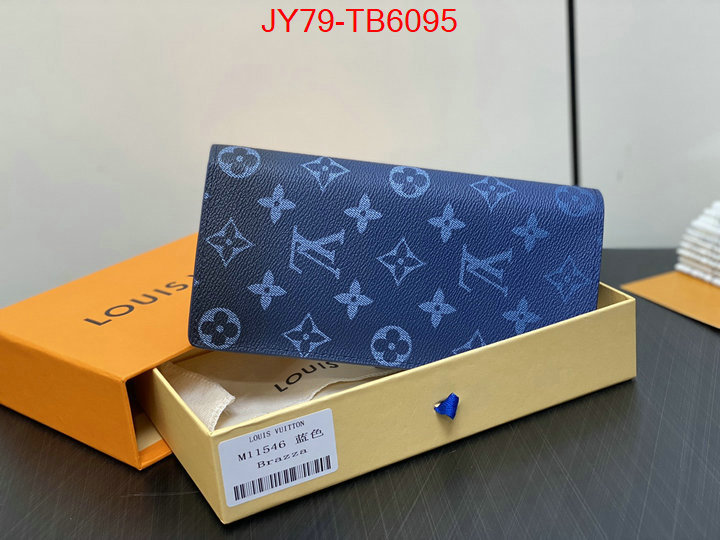 LV Bags(TOP)-Wallet fake aaaaa ID: TB6095 $: 79USD,