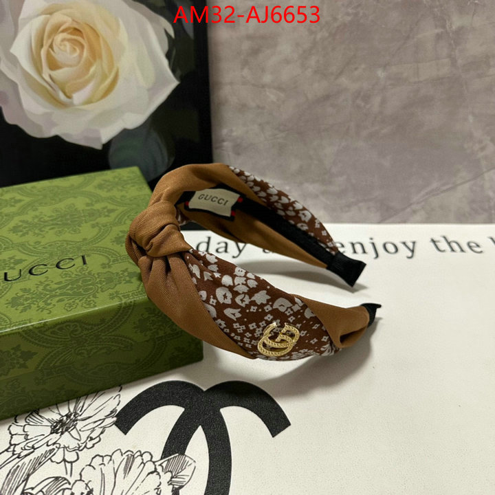 Hair band-Gucci how can i find replica ID: AJ6653 $: 32USD