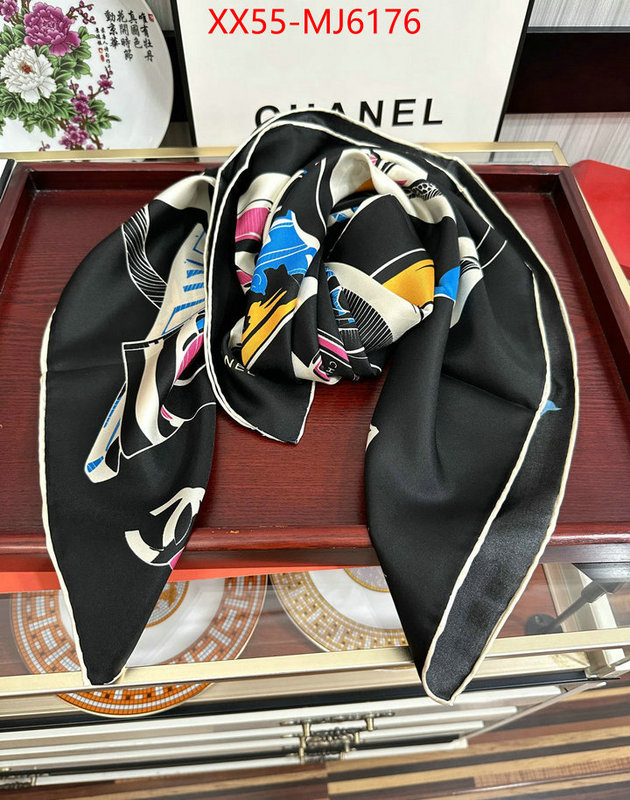 Scarf-Chanel what's the best to buy replica ID: MJ6176 $: 55USD