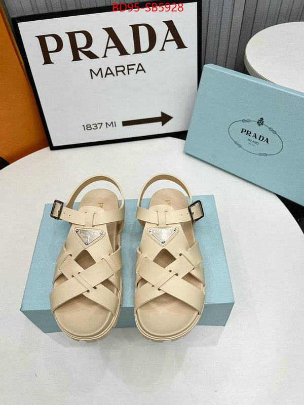 Women Shoes-Prada found replica ID: SB5928 $: 95USD