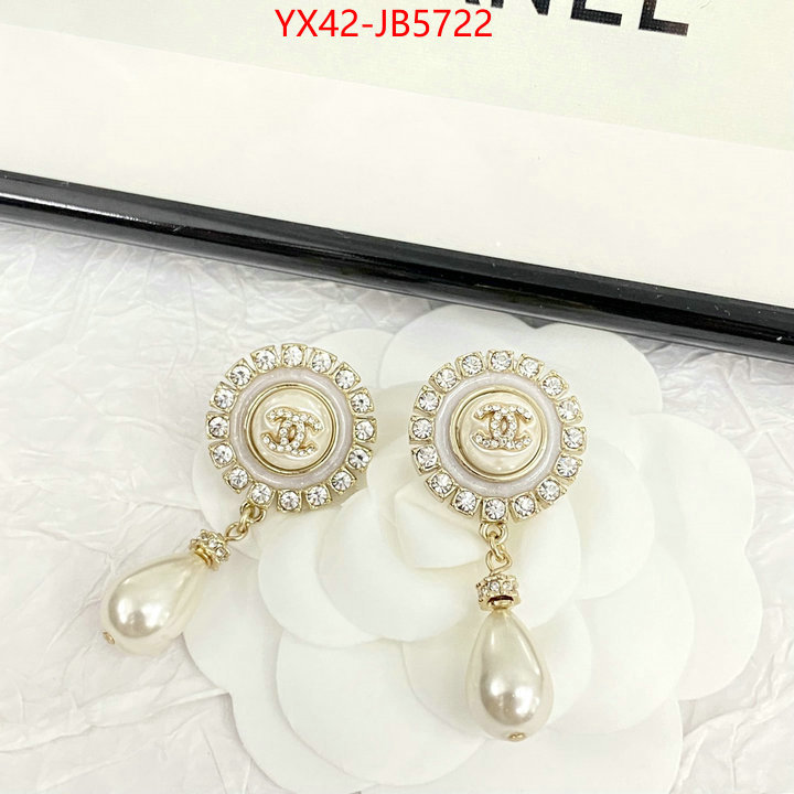 Jewelry-Chanel cheap online best designer ID: JB5722 $: 42USD