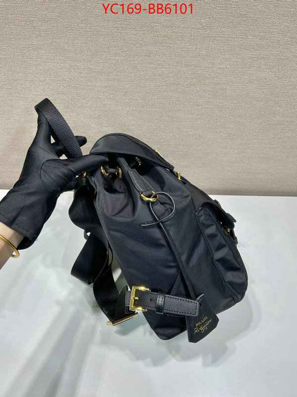 Prada Bags(TOP)-Backpack- knockoff ID: BB6101 $: 169USD,