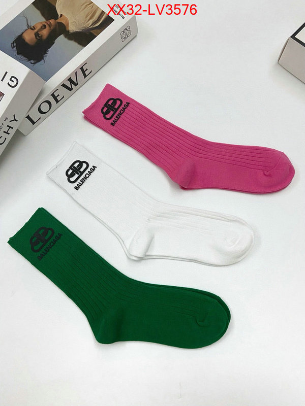 Sock-Balenciaga where to buy high quality ID: LV3576 $: 32USD