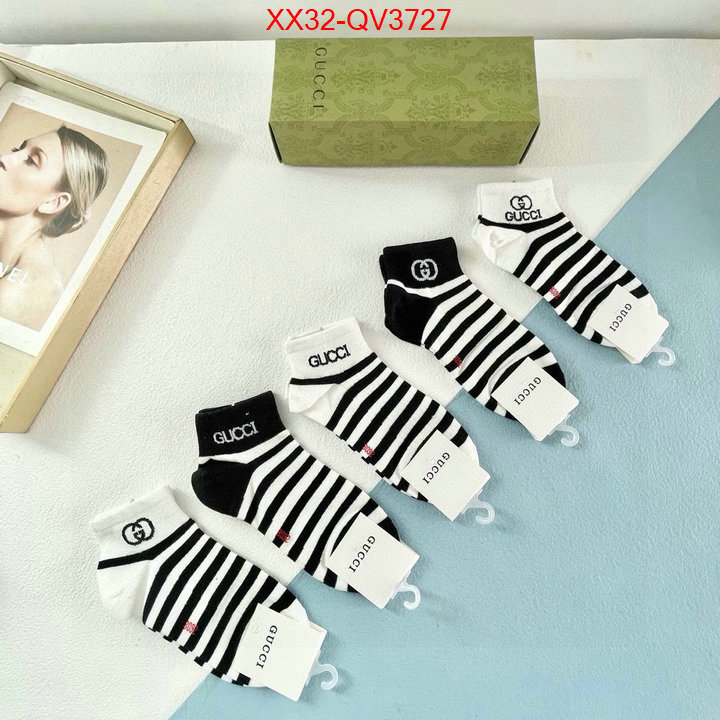 Sock-Gucci the highest quality fake ID: QV3727 $: 32USD