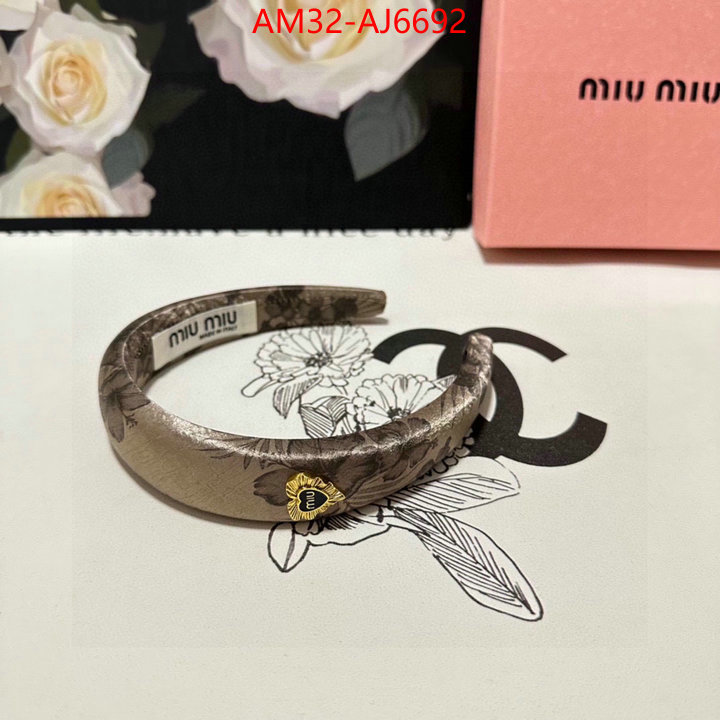 Hair band-MIU MIU replica designer ID: AJ6692 $: 32USD