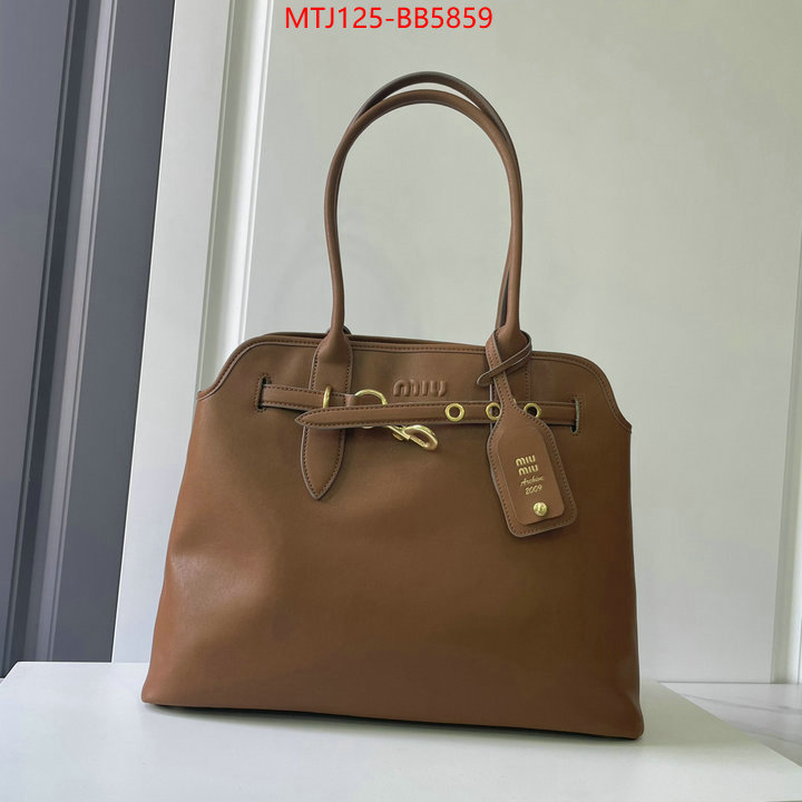 Miu Miu Bags(4A)-Handbag- shop the best high quality ID: BB5859 $: 125USD,