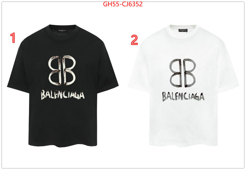 Clothing-Balenciaga shop the best high quality ID: CJ6352 $: 55USD