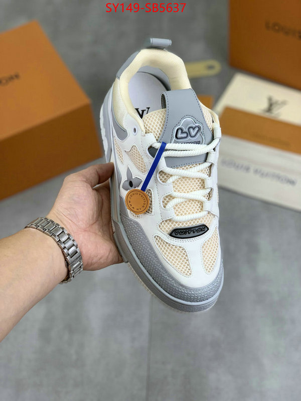 Men Shoes-LV replica 1:1 ID: SB5637 $: 149USD