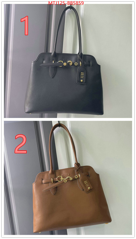 Miu Miu Bags(4A)-Handbag- shop the best high quality ID: BB5859 $: 125USD,