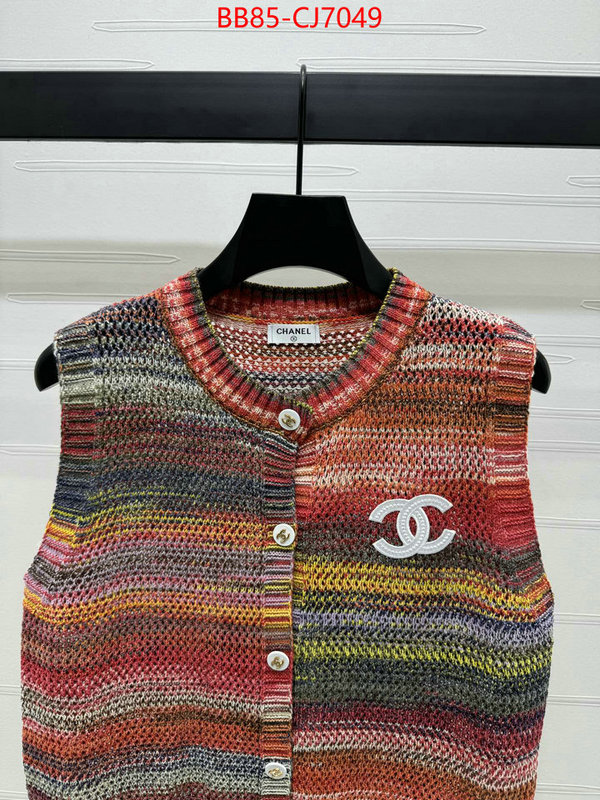 Clothing-Chanel fake designer ID: CJ7049 $: 85USD