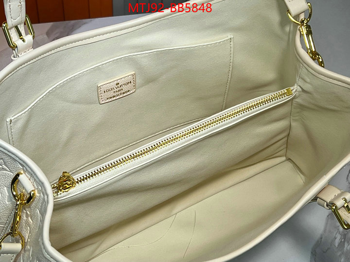 LV Bags(4A)-Handbag Collection- fashion designer ID: BB5848 $: 92USD,