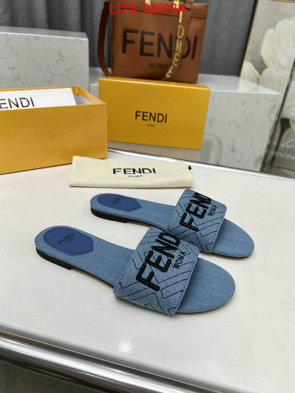 Women Shoes-Fendi wholesale ID: SJ6934 $: 75USD