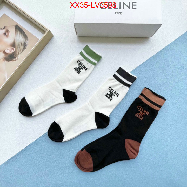 Sock-CELINE where to buy replicas ID: LV3598 $: 35USD