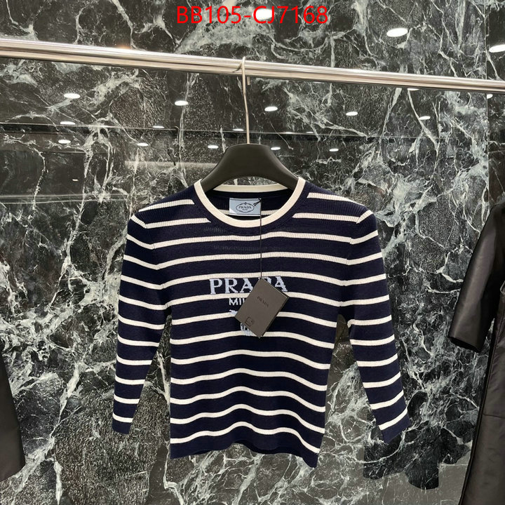 Clothing-Prada highest quality replica ID: CJ7168 $: 105USD