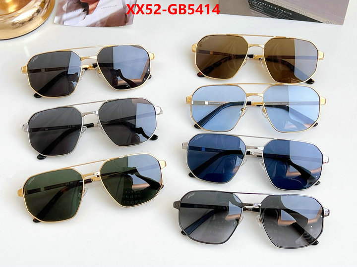 Glasses-Cartier buy high-quality fake ID: GB5414 $: 52USD