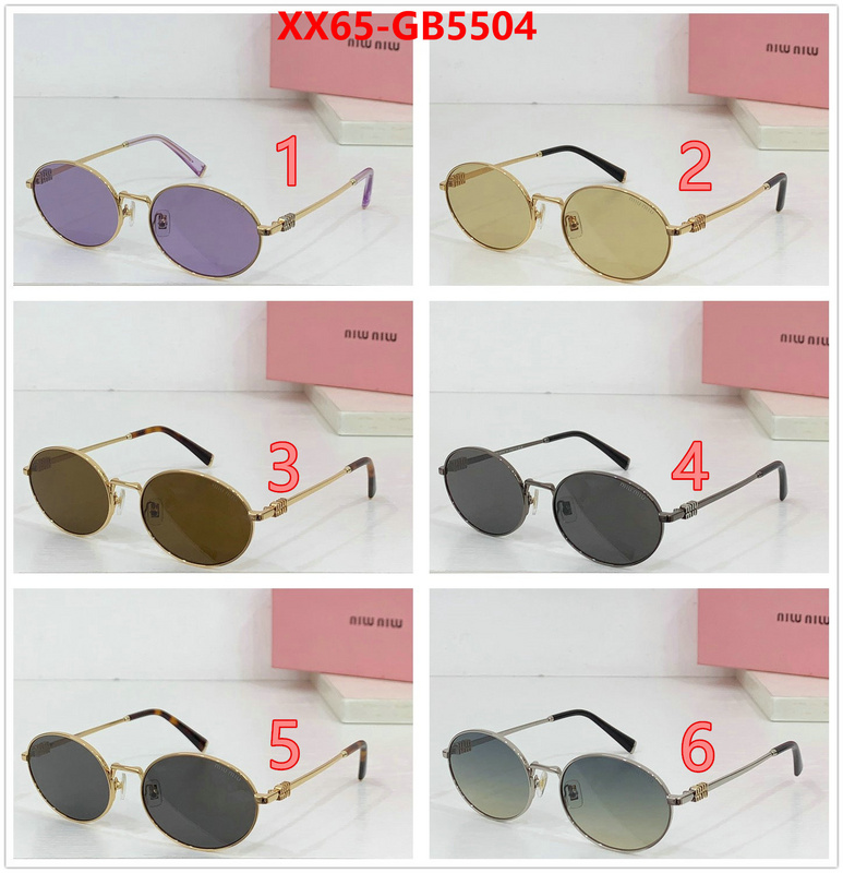 Glasses-Miu Miu buy best quality replica ID: GB5504 $: 65USD