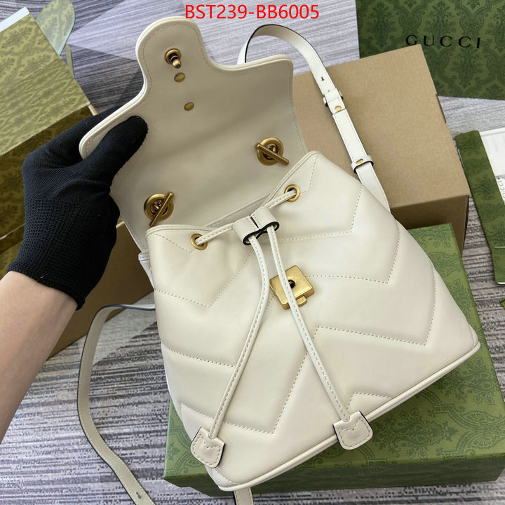 Gucci Bags(TOP)-Backpack- online sale ID: BB6005 $: 239USD,