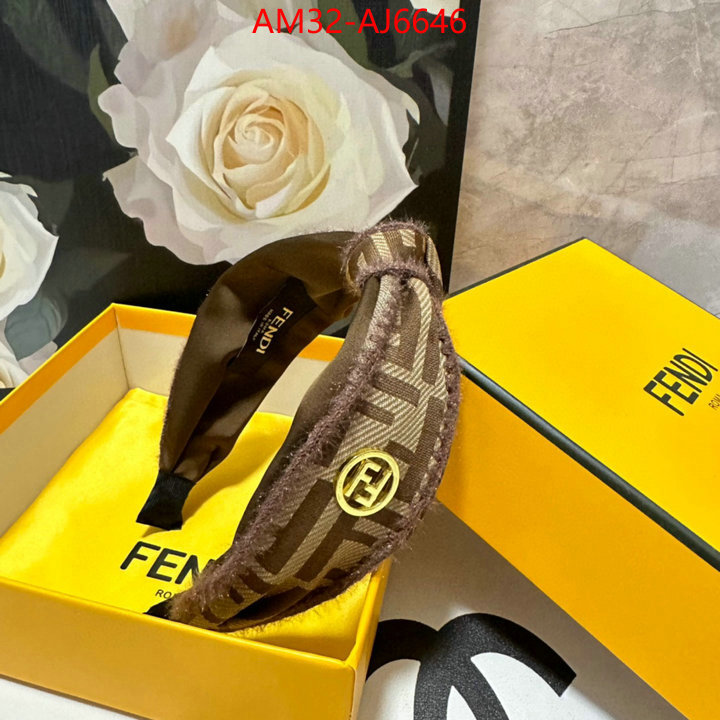 Hair band-Fendi top quality fake ID: AJ6646 $: 32USD