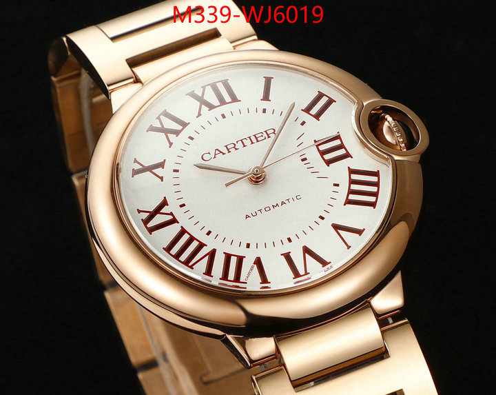 Watch(TOP)-Cartier top brands like ID: WJ6019 $: 339USD