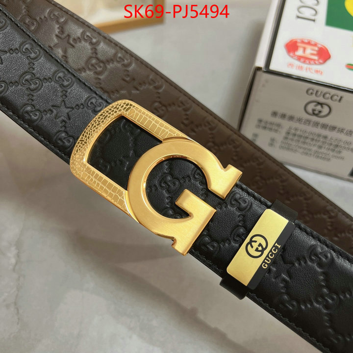 Belts-Gucci top fake designer ID: PJ5494 $: 69USD