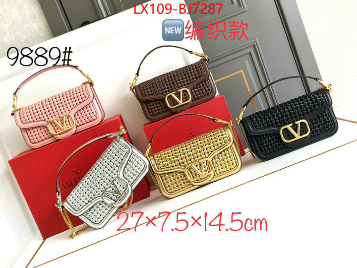 Valentino Bags(4A)-LOC-V Logo for sale online ID: BJ7287 $: 109USD,