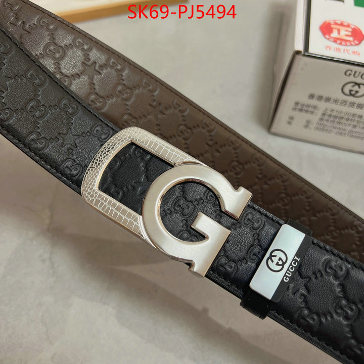 Belts-Gucci top fake designer ID: PJ5494 $: 69USD