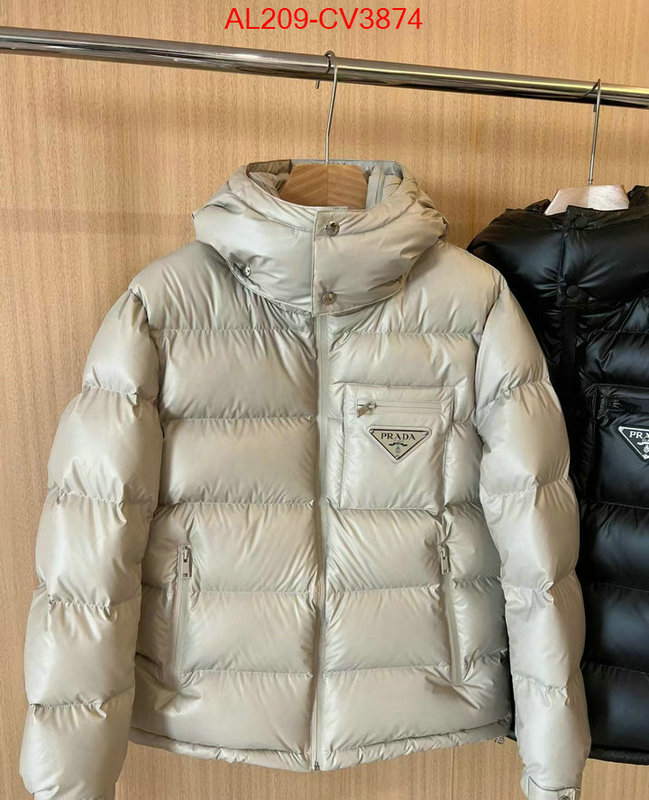 Down jacketMen-Prada where to buy the best replica ID: CV3874 $: 209USD