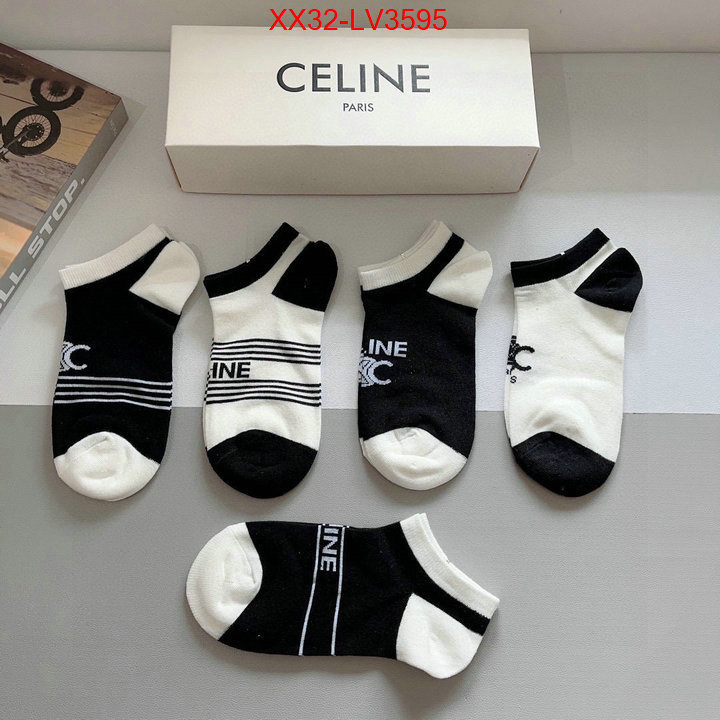 Sock-CELINE perfect ID: LV3595 $: 32USD