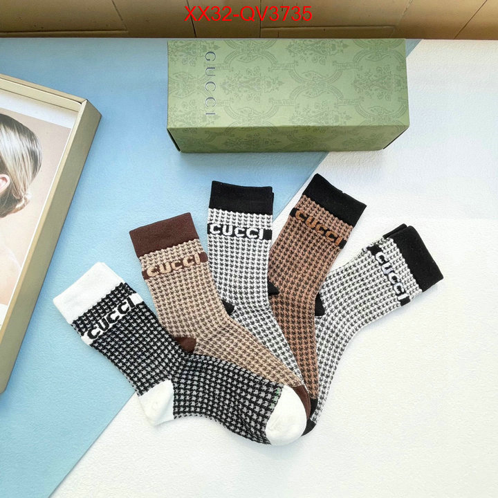 Sock-Gucci new designer replica ID: QV3735 $: 32USD