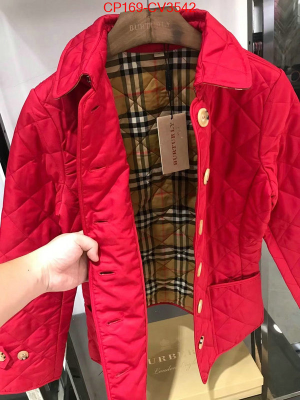 Down jacket Women-Burberry luxury fake ID: CV3542 $: 169USD