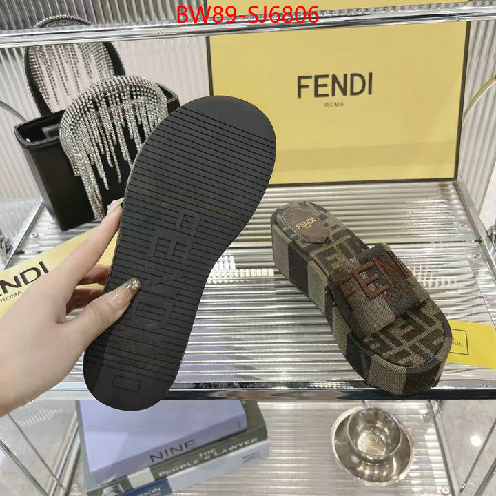 Women Shoes-Fendi aaaaa quality replica ID: SJ6806 $: 89USD