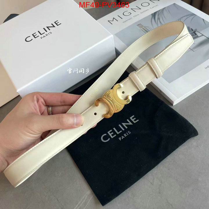 Belts-CELINE outlet 1:1 replica ID: PV3463 $: 49USD