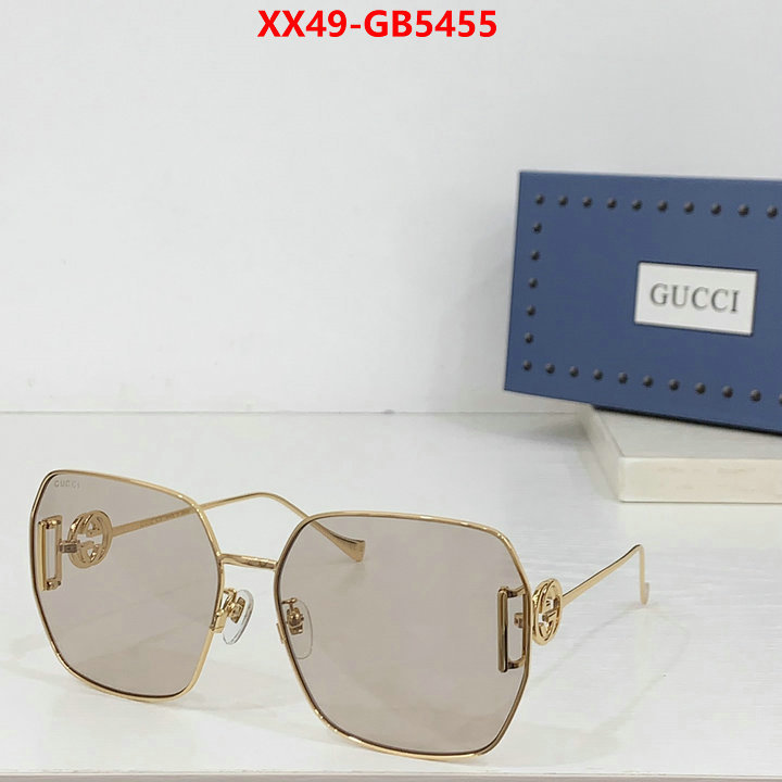 Glasses-Gucci 2024 luxury replicas ID: GB5455 $: 49USD