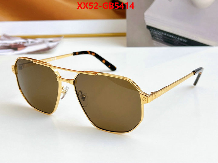 Glasses-Cartier buy high-quality fake ID: GB5414 $: 52USD