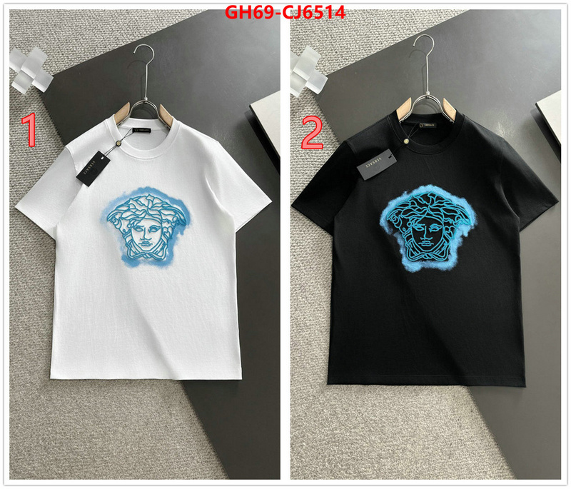 Clothing-Versace top quality fake ID: CJ6514 $: 69USD