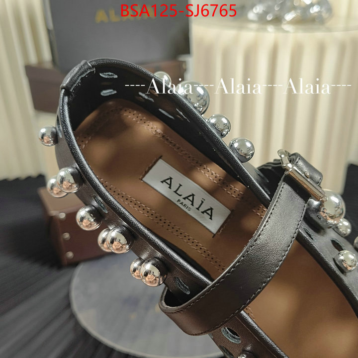 Women Shoes-ALAIA can you buy knockoff ID: SJ6765 $: 125USD