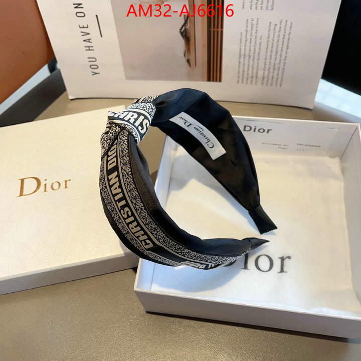 Hair band-Dior knockoff ID: AJ6616 $: 32USD