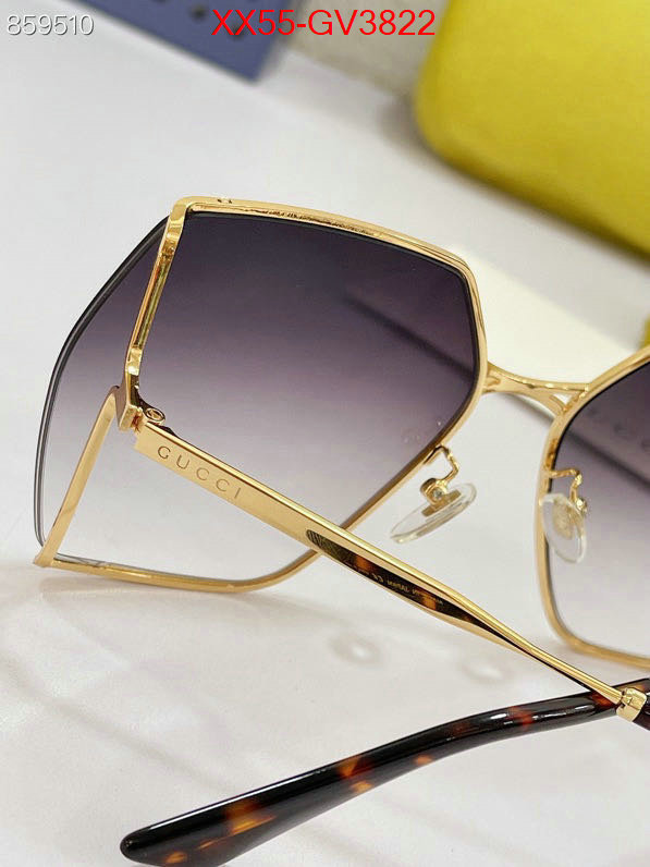 Glasses-Gucci luxury shop ID: GV3822 $: 55USD