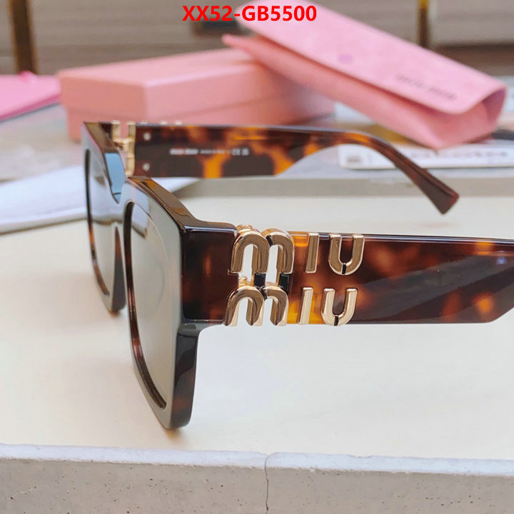 Glasses-Miu Miu aaaaa+ replica designer ID: GB5500 $: 52USD