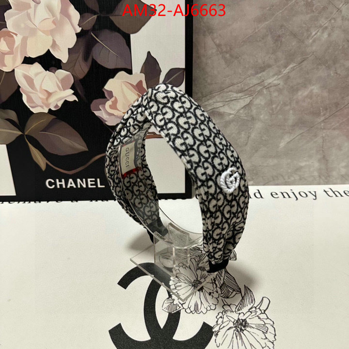 Hair band-Gucci fake aaaaa ID: AJ6663 $: 32USD