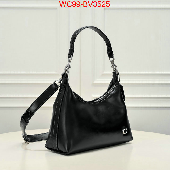 Coach Bags(4A)-Handbag- mirror copy luxury ID: BV3525 $: 99USD,