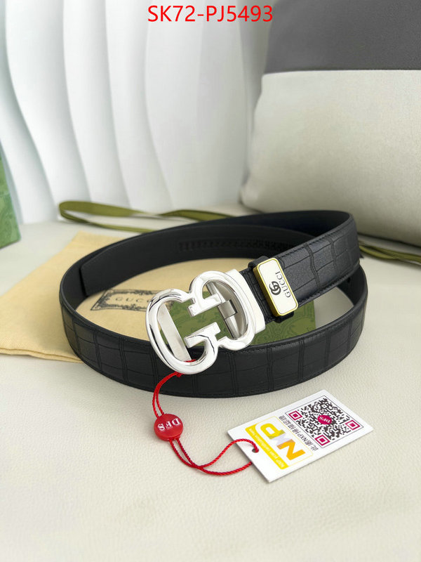 Belts-Gucci how to buy replcia ID: PJ5493 $: 72USD