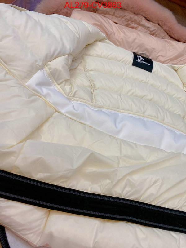 Down jacket Women-Moncler fake ID: CV3863 $: 279USD